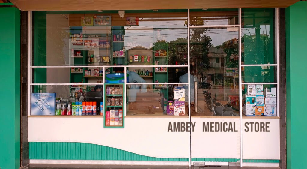 ambey medical store, durg